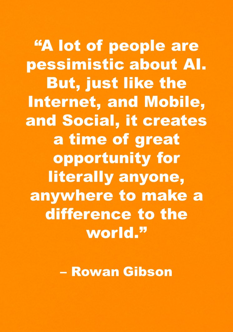 #Elonmusk calls AI “The most disruptive force in history.” Disruption goes both ways – good and bad. AI will displace a lot of jobs but also create a lot of new opportunities. Join me on Instagram: rowangibson_strategicvision
#ai #artificialintelligence #elonmusk #technews

2d