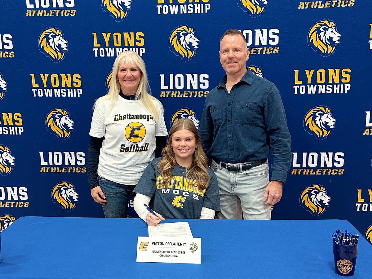 So incredibly happy to announce the commitment of Senior Captain, Peyton O’Flaherty to the University of Tennessee at Chattanooga!! 💙💛💙💛