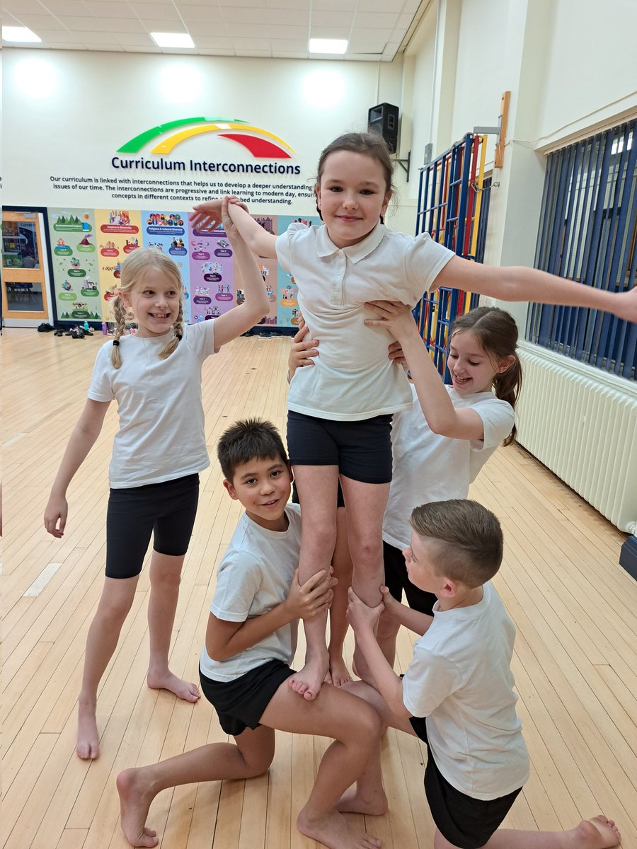 Y5, have been exploring new ideas to use in their 'rocket' dance.  <a href="/barntonMrJ/">Ryan Jones</a>