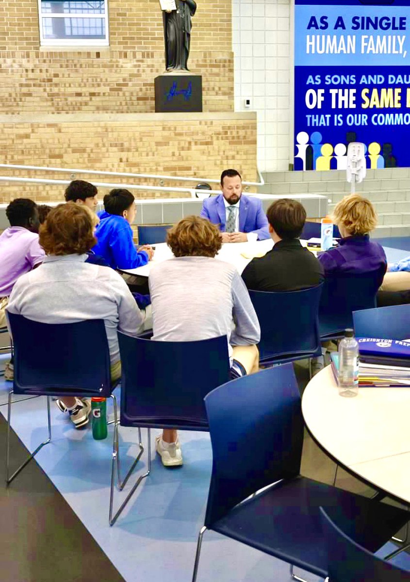 NastaseReal's tweet photo. Thank you so much to @CreightonPrep for the opportunity to speak at career day 2023. It was an honor not only be asked to speak to an amazing group of sophomores, but to give back to the Prep community as a whole. It was great seeing everyone again!  
402-213-6423
#AMDG https://t.co/H7GsqKyjpj