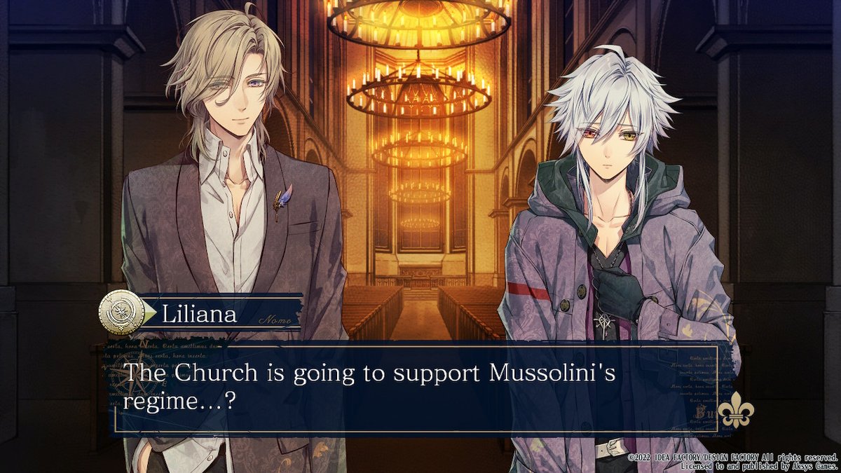 Baesty's tweet photo. Politics, in MY otome? Me likey #NintendoSwitch https://t.co/KLrK09O0Rn