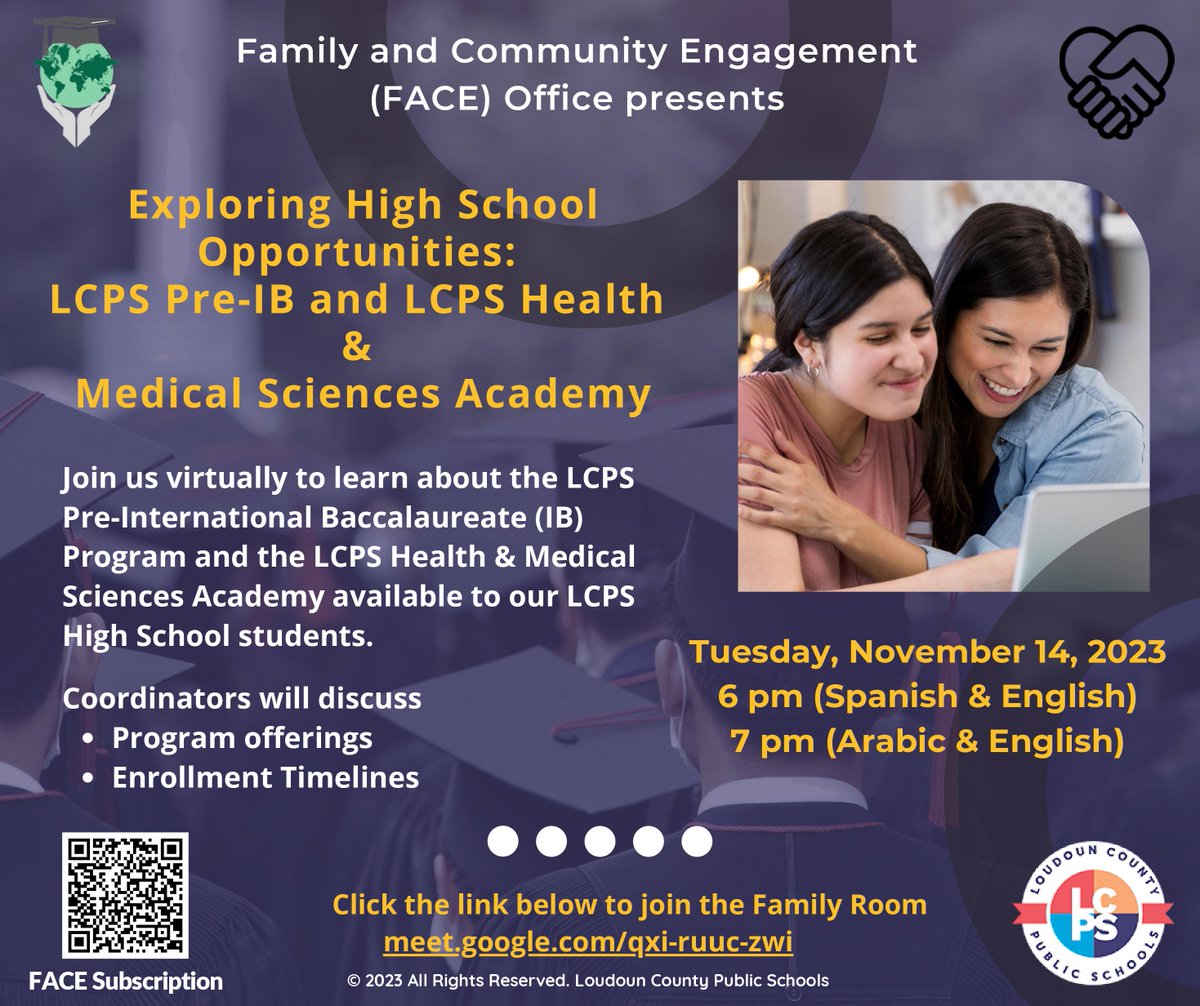 LCPS EL Family and Community Engagement (FACE) tweet media