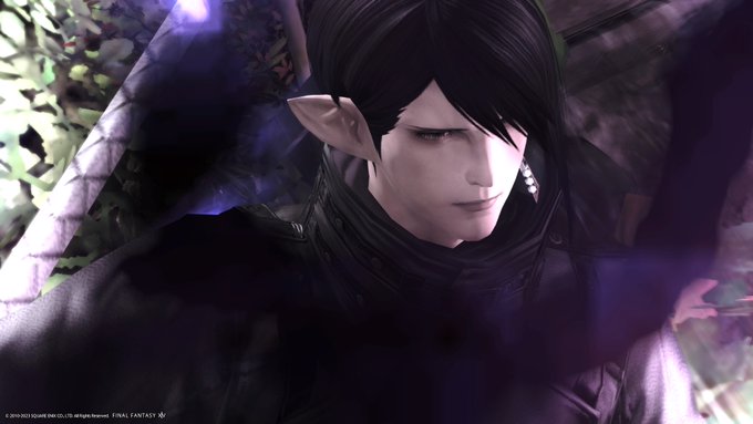 「black hair elezen」 illustration images(Latest)