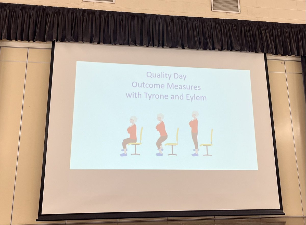 I spent some time today at the Falls Quality half day. Trust wide Falls teams came together to share learning and to network, generating some really useful discussion! Thank you for inviting me 🌟