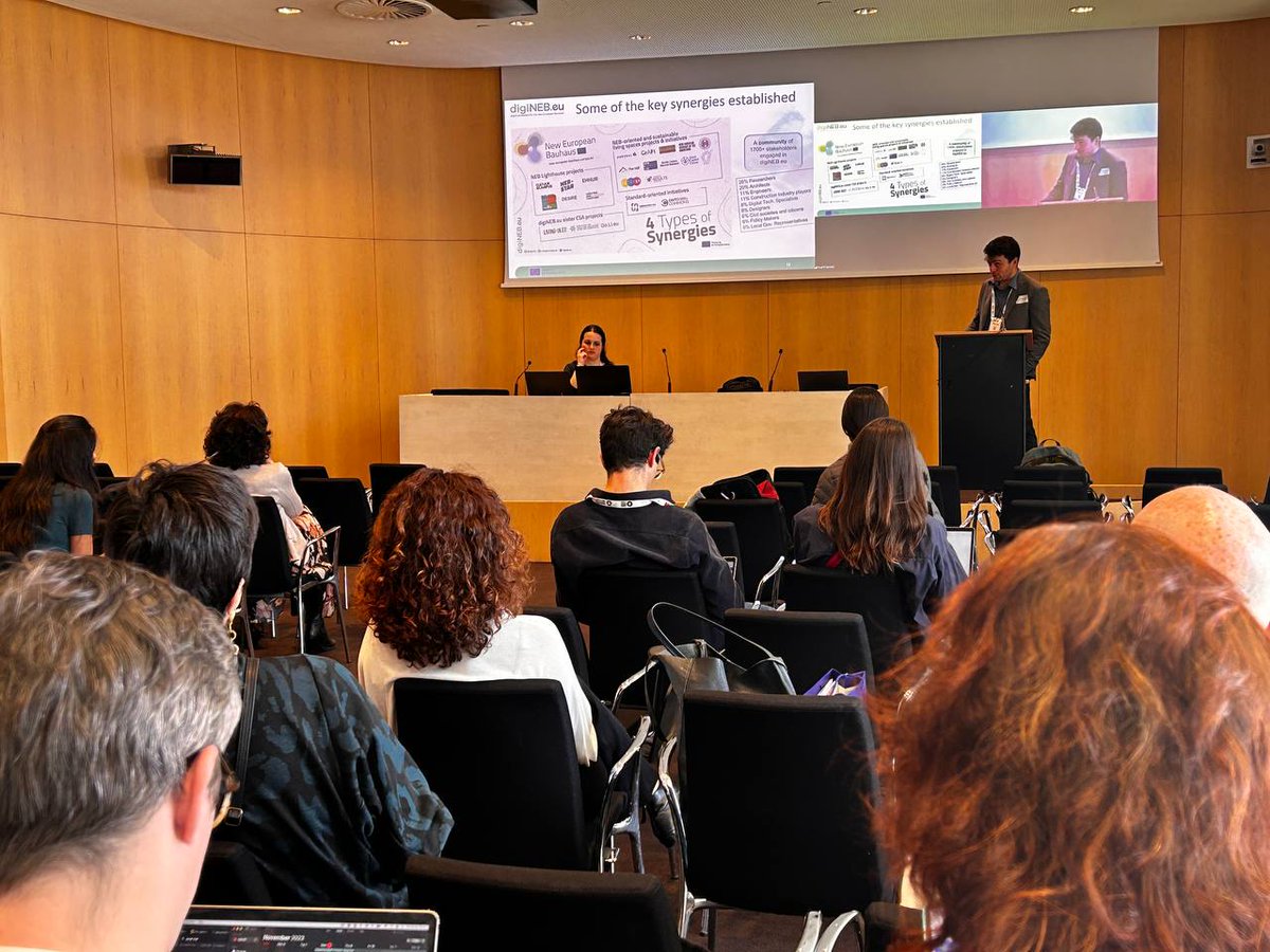 Presenting the key opportunities offered by digiNEB.eu to the #NEB community and the results of the first year of the project at our Annual Event “Digitalising NEB” at the Smart City Expo World Congress! #SCEWC23

Join us in CC1 room 1.4 or online 👉