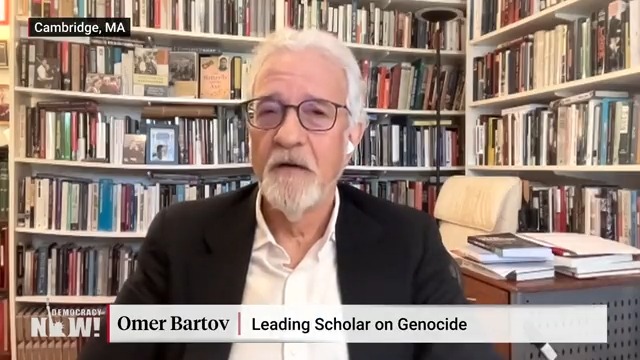 Democracy Now! on X: "We speak with leading Holocaust scholar @bartov_omer about the potential for genocide in Israel's assault on Gaza. Bartov argues that the ongoing violent confrontations are a result of