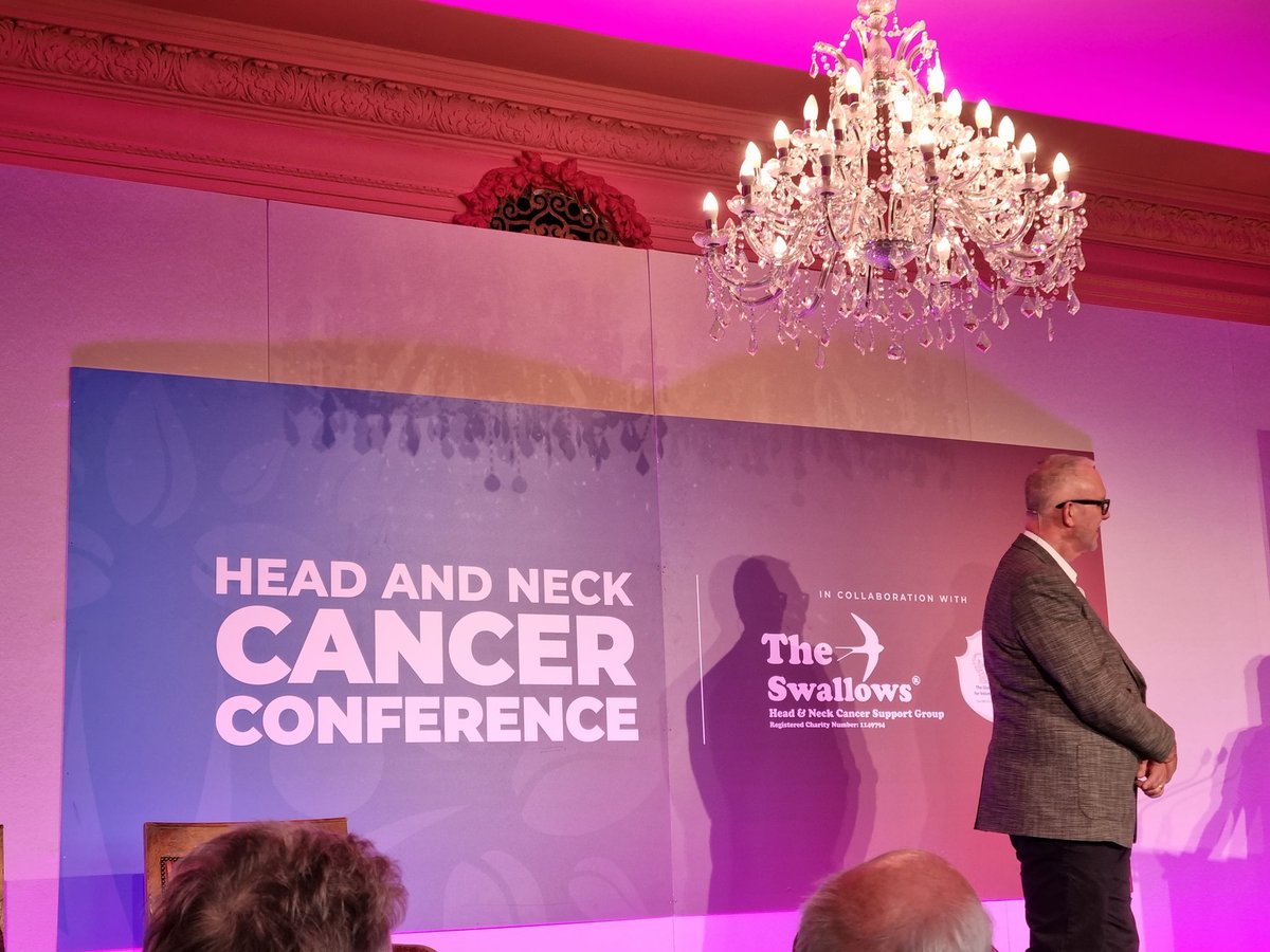 Totally inspiring talks following patient journeys, latest research and tech, also looking forward to the future of head and neck cancer diagnosis and treatment.. thank you to The Swallows Charity for putting this conference on, on to the afternoon and tomorrow! #HNCCONF2023