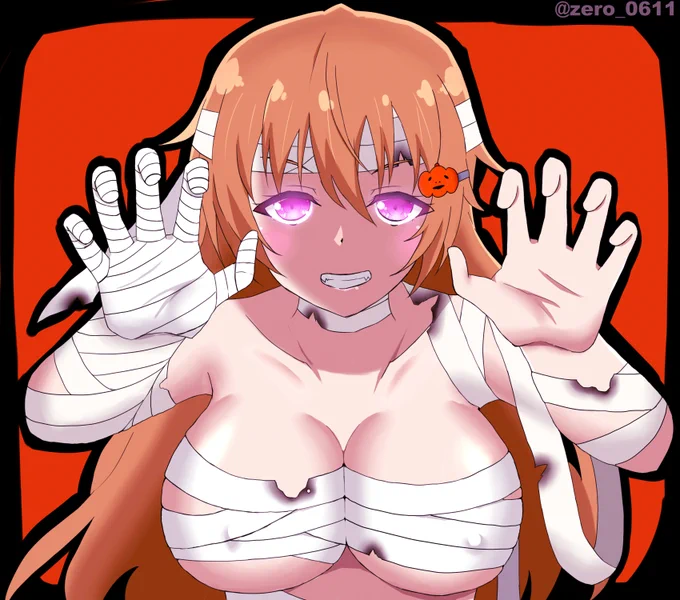 露出多めな絵をあまり描いたことがない気がする#いいおっぱいの日 