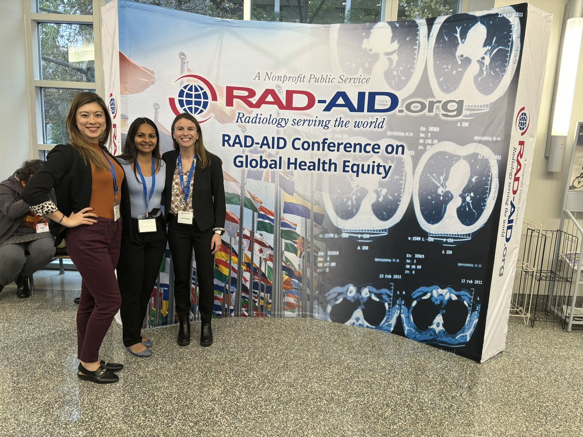 Some of our <a href="/MountSinaiDMIR/">Mount Sinai Diag, Molecular, and Interv Radiology</a> residents attending the <a href="/RADAIDIntl/">RAD-AID</a> conference in D.C. this past weekend! We started a chapter this past year and can’t wait to watch it grow