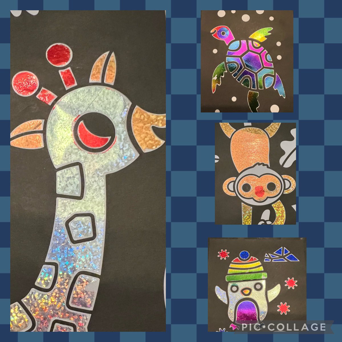 Raining days are great for foil pictures- first time doing this pictures and the young people gave feedback she would like do this activity again. #PlayMatters