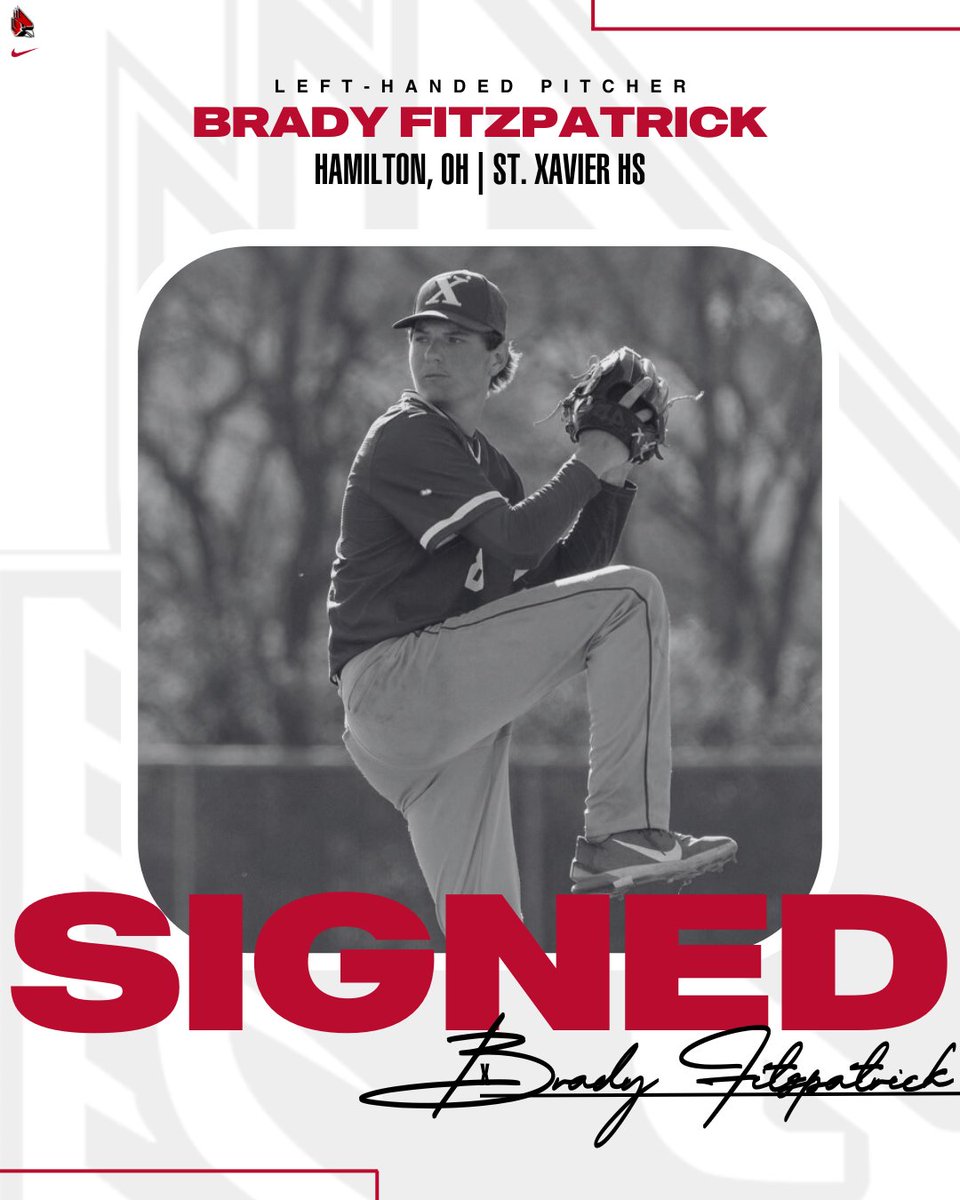 𝓢𝓲𝓰𝓷𝓮𝓭🖊️

Welcome to our 1st signee of the 2024 class, Brady Fitzpatrick!

#ChirpChirp #WeFly