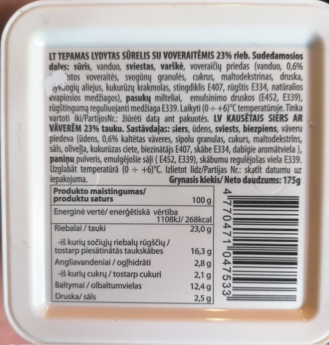 Man šovakar siers ar vāverēm. 🥴