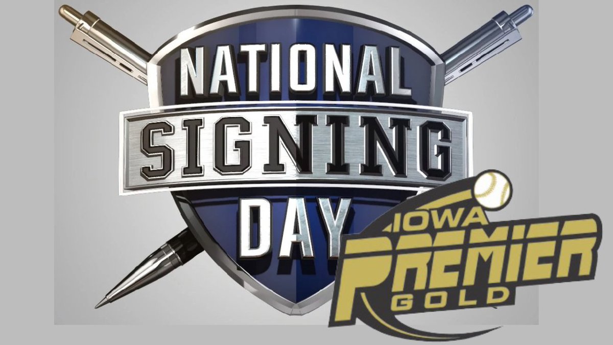 BIG DAY! NATIONAL SIGNING DAY!
22..COUNT EM....22 Iowa Premier athletes in the 2024 Grad Class will sign their National Letter of Intent to play College Softball today!  19 of them NCAA Division 1!
Beyond proud of these young ladies!  Stay tuned to our feed today! #IPFLIFE 💛🖤