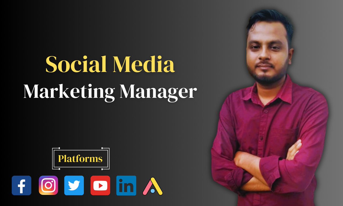 I am a full-time Digital Marketing Manager that focuses on creating effective online campaigns for products and services. Additionally, I excel at driving traffic to websites via SEO and PPC strategies.
#DigitalMarketing  #socialmediamanager