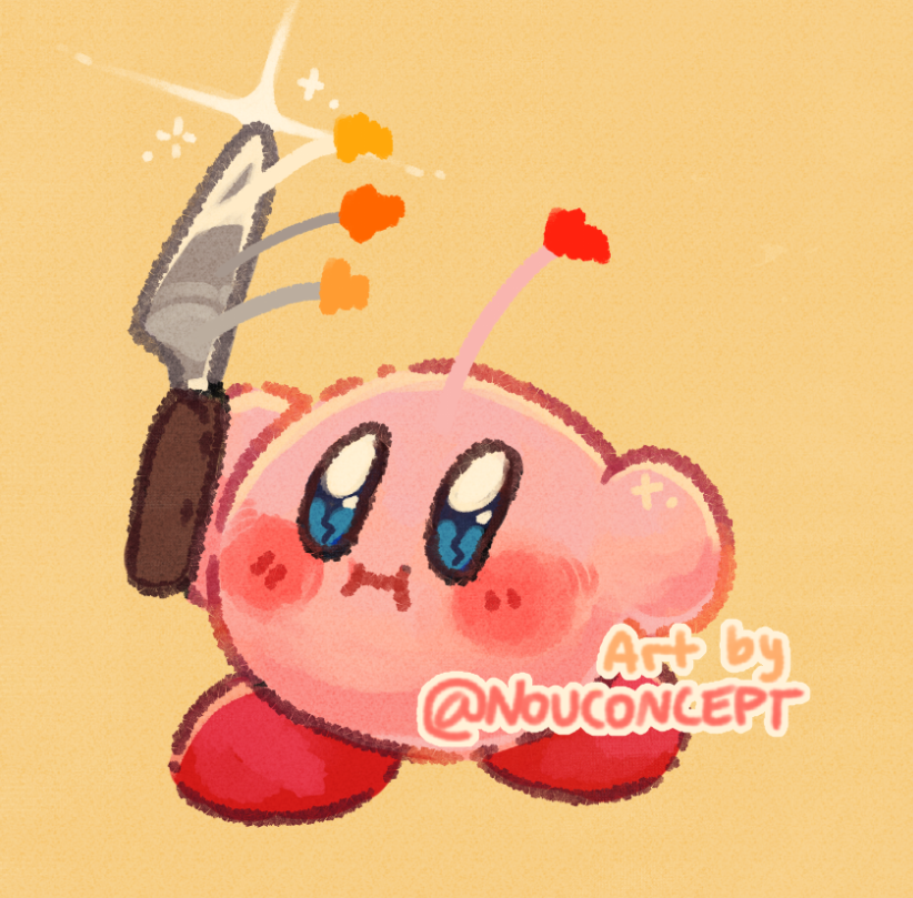 ¿Sabíais que el gris que hay en el centro de estas dos manchas es ✨el mismo ✨?

Podemos 'engañar' gracias a los tonos del ambiente ✨🧡 

Así, en el dibujo del kirby no hay ni un solo tono de rosa!! El ambiente es naranja y balancea los colores hacia su lado 💪