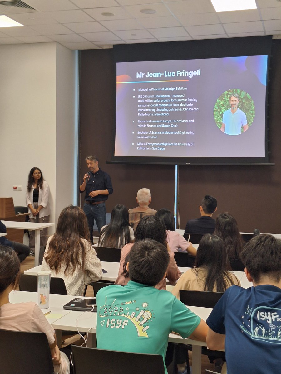 RayeYeow's tweet photo. Annual #BME Student-Industry Dinner held in #E7 with speakers from startups, MNC R&D to national additive manufacturing, data science & medical device design. Thanks to student organizers from #NUSBME & #NUSMedTech clubs, and #BES for the support!
#NUSCDE @BME_NUS @BES #RayeLab https://t.co/ewae6pI5Ja