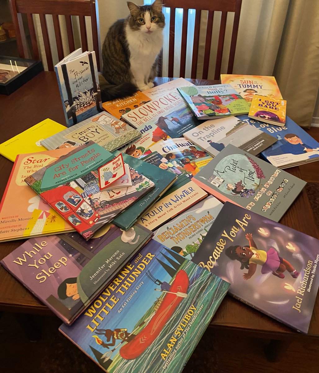 Happy @ireadcanadian #IReadCanadian Day! Here is a sample of the #kidlit that this little squish and I will be reading today!! So wonderful to have a day to celebrate 🇨🇦 creators! 📚