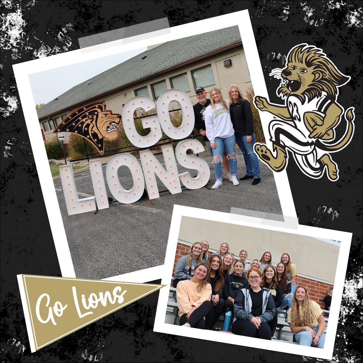 LindenwoodSB's tweet photo. Welcome home, Madison! ✍️🦁🖤

#InTheArena https://t.co/P44yFZmV61