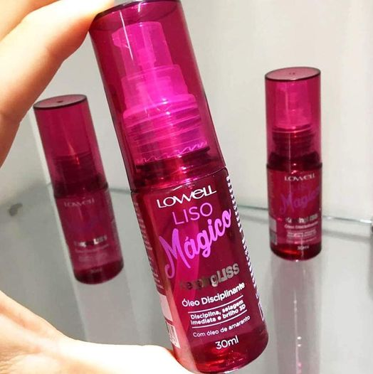 Óleo Disciplinante Liso Mágico, Lowell, 30 ml