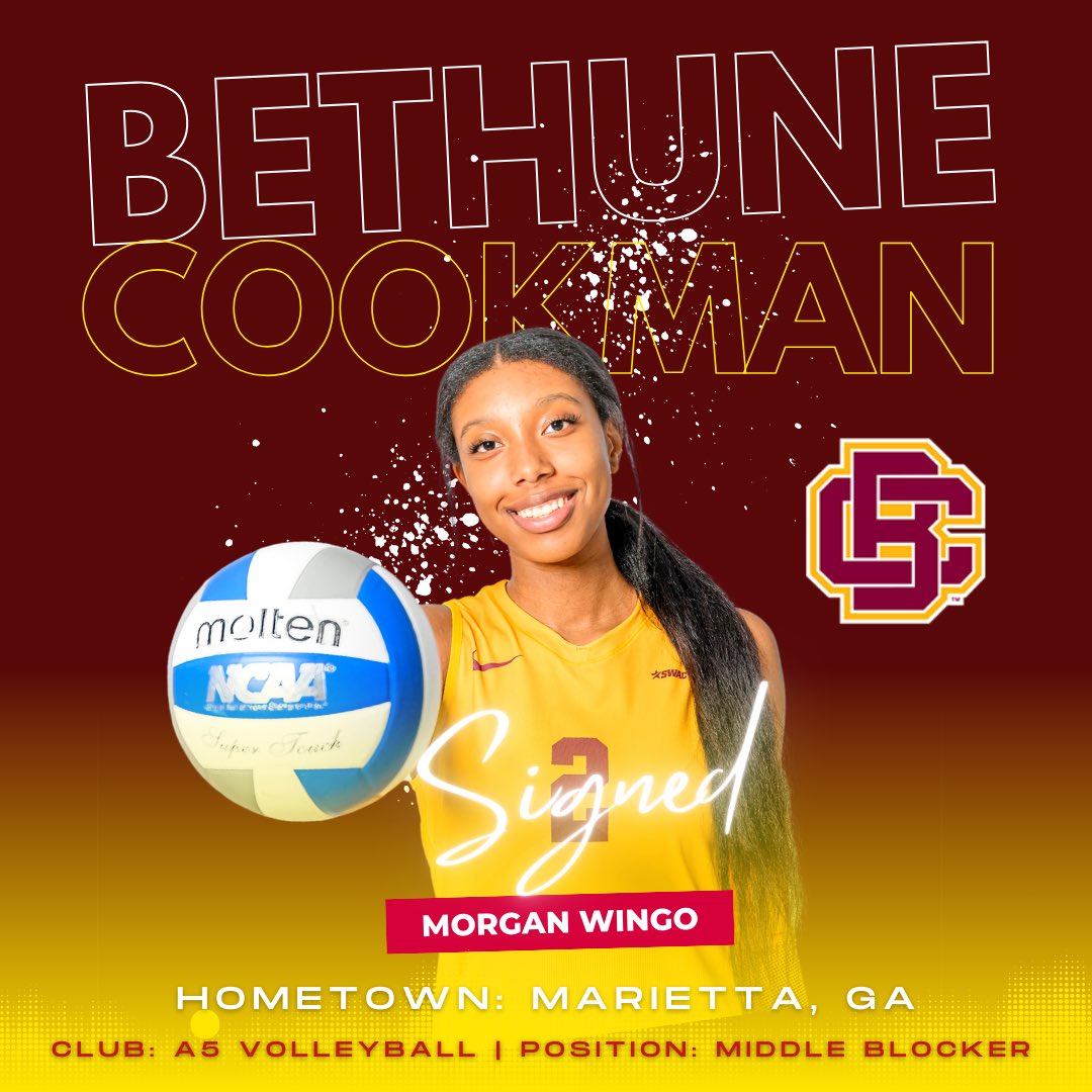 It’s official. Signed to play D1 volleyball @BCUvolleyball in the SWAC next year. #hBCU #HBCUProud @BCUAthletics