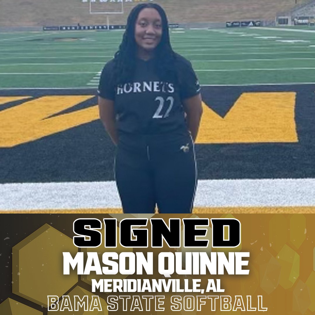 BamaStateSports's tweet photo. Welcome to Hornet Nation and @BamaStateSB Mason Quinne 🐝

#SWARMAS1 https://t.co/NLwGOz3owj
