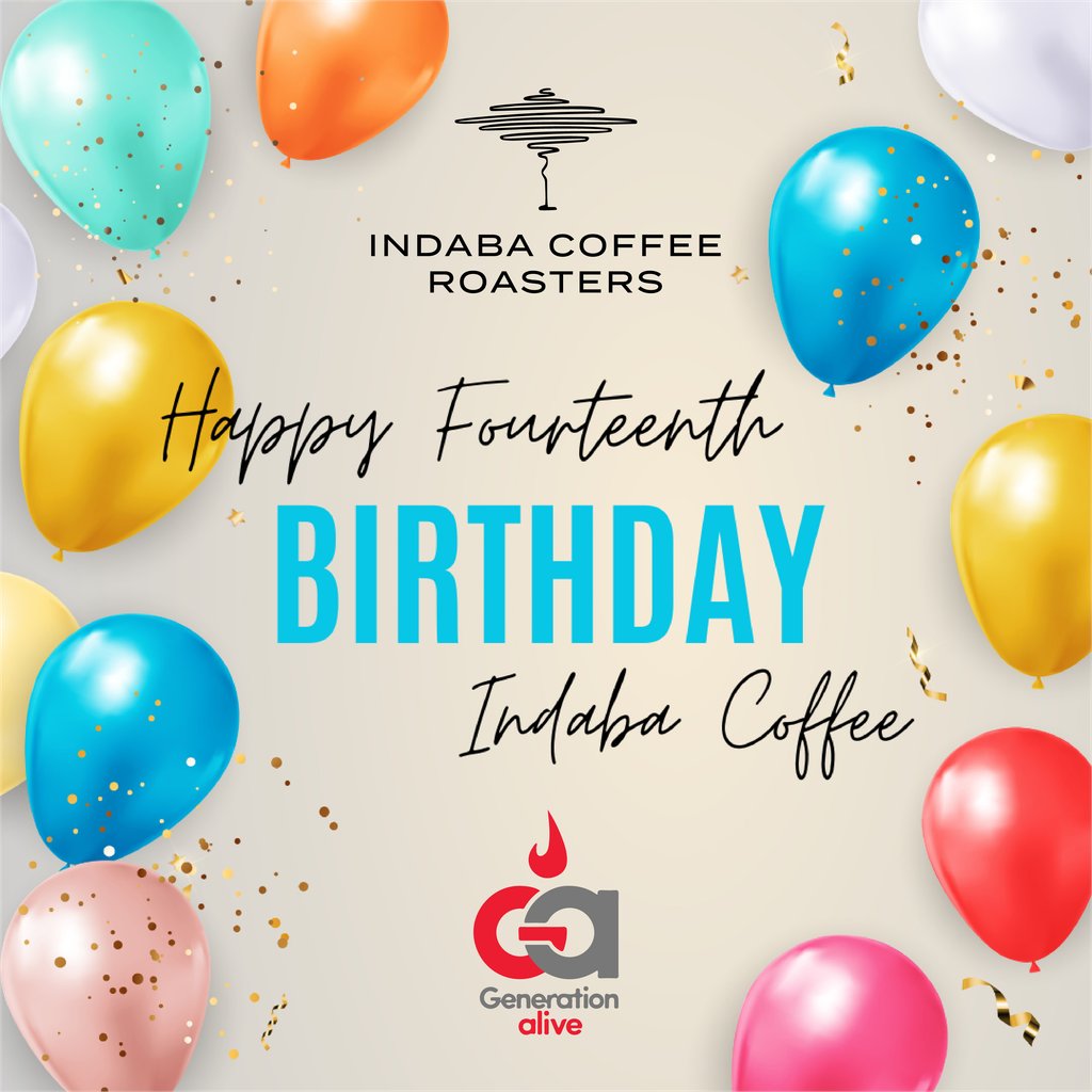 Happy 14th Birthday Indaba! To celebrate this Thu Nov 9th, we’re giving 14% of the day’s sales to the local non-profit Generation Alive, who are doing amazing work activating the next generation to be compassionate leaders, and you can help! generationalive.org