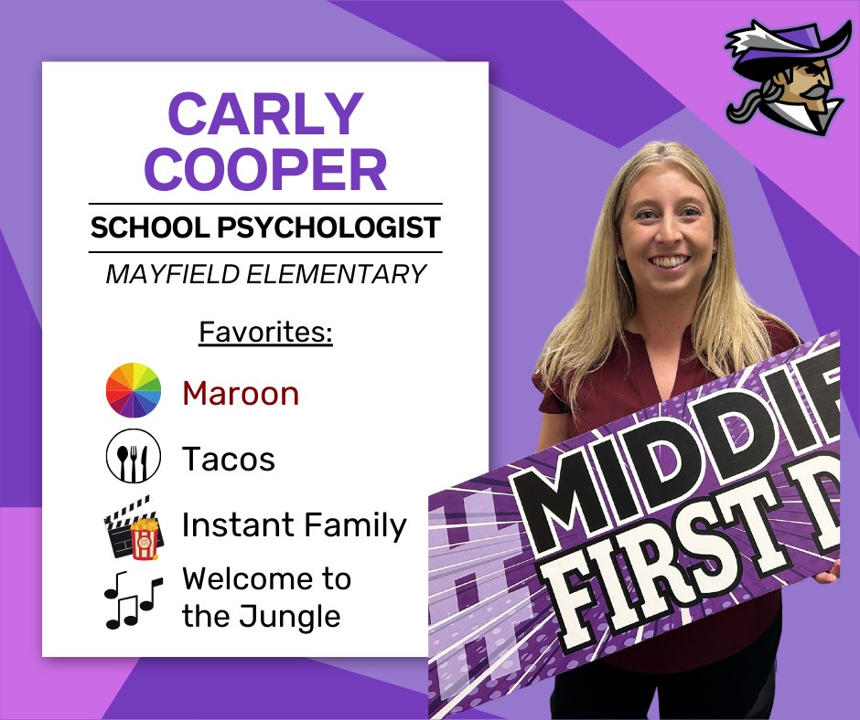 Middletown City Schools (@middletownoh) on Twitter photo π We continue to celebrate our #MiddieRisers. Learn more about Carly Cooper, a school psychologist at <a href="/MayfieldTweets/">Mayfield Elementary</a>. #MiddieRising π We continue to celebrate our #MiddieRisers. Learn more about Carly Cooper, a school psychologist at <a href="/MayfieldTweets/">Mayfield Elementary</a>. #MiddieRising