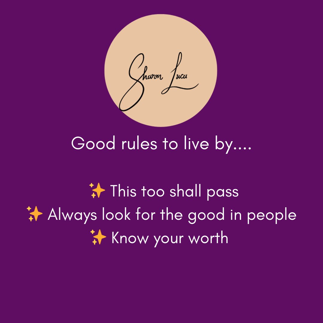 slc_sharon's tweet photo. ✨️ Live the Life you Love ✨️
#rulestoliveby #selfcare #selfworth #selflove #selfrespect #selfvalue #kindness #mindset #strength #courage #innerstrength #qualitytime #happiness  #values #faith #empowerment #powerofprayer #life #gratitude #thelittlethings #prayersanswered https://t.co/4uwLS7RGkA