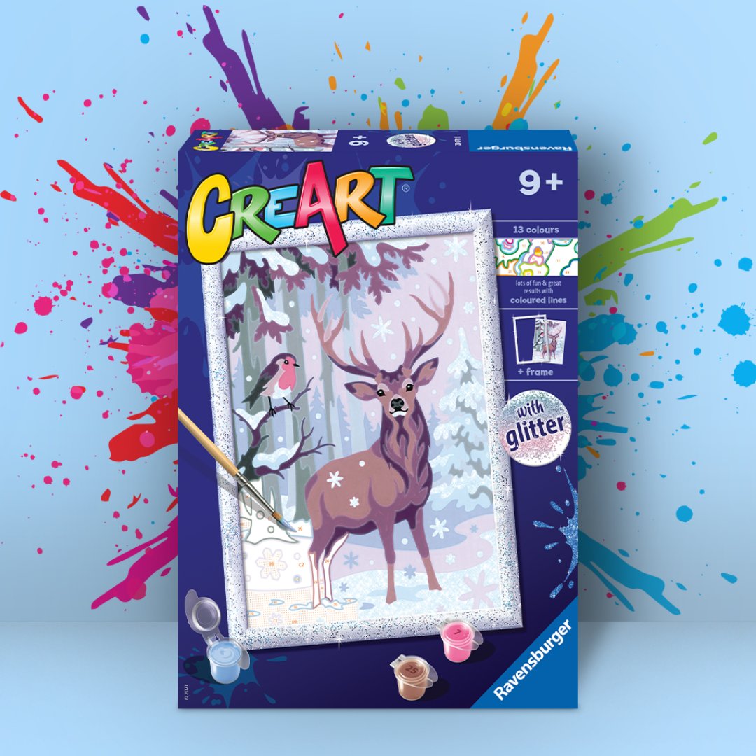 Ravensburger North America on X: Paint your way into the season with these  Festive Friends.🌲 Buy Now:  #CreArt #PaintByNumbers  #WoodlandForest #Winter #Ravensburger  / X
