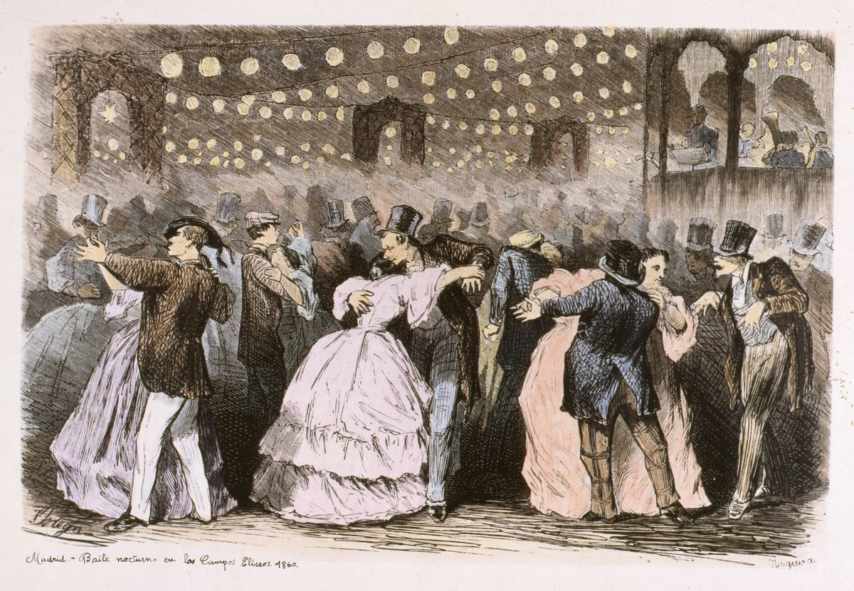 centrocentro's tweet photo. 🪗¡Conoce la historia de los bailes sociales en Madrid con Pello Irurzun!

El maestro de baile realizará un recorrido a lo largo de 500 años de saraos madrileños, desde las danzas de cascabeles a los clandestinos actuales.

ℹ️Con #entradalibre: https://t.co/rMZl5TPDmg https://t.co/DkWqDUEMke
