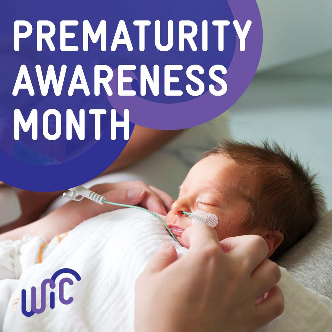 November is #PrematurityAwarenessMonth.💗 

Around 400,000 babies are born prematurely each year in the U.S. WIC helps these families by providing nutritious food, breastfeeding support, and other critical care. Visit signupwic.com to find your nearest WIC agency.