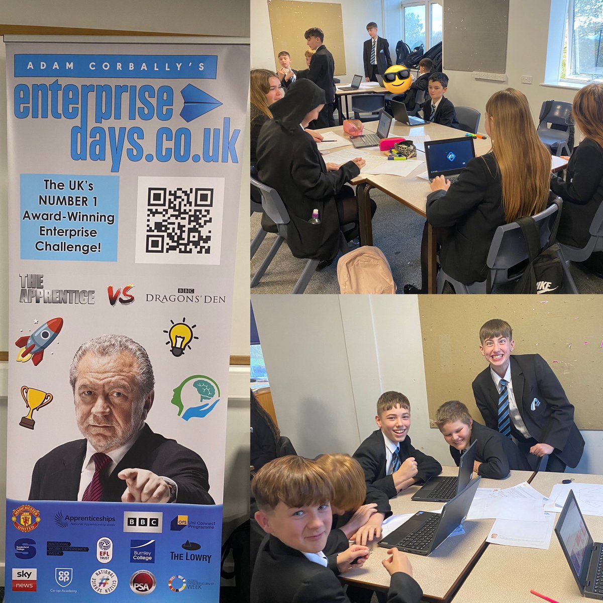 CroftonAcademy's tweet image. Well done to the yr 8 students who took part in the @UniOfHull Sparks Enterprise Day with @TheAdamCorbally. A fab day where everyone had the opportunity to develop their own business idea, work as a team and present their ideas to the judges tables. Very proud of all involved.