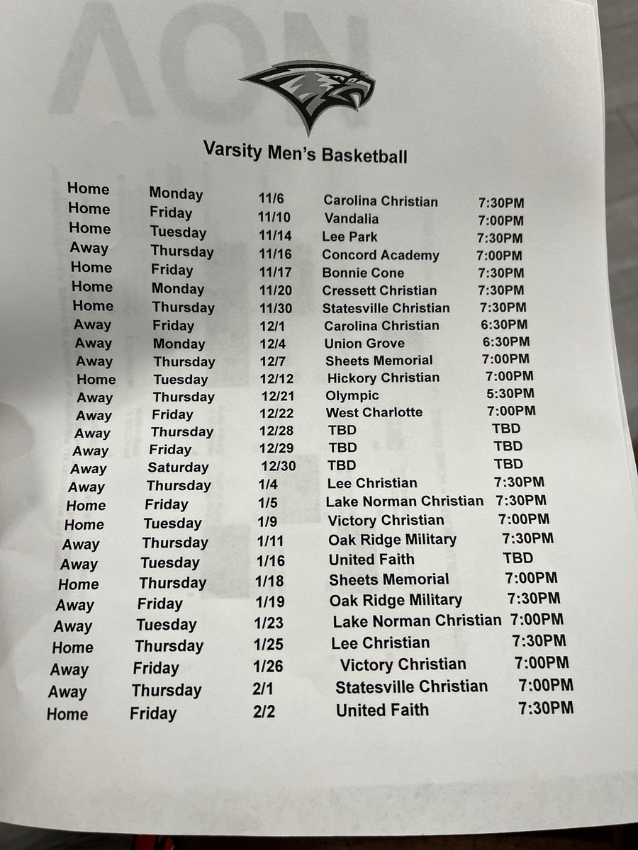 North Hills Christian Mens Basketball Team tweet media