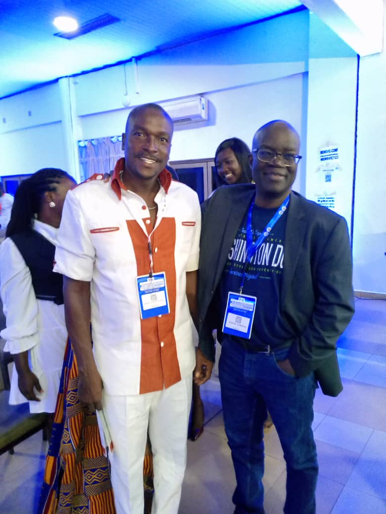 CanoeGear's tweet photo. #CFCE2023:
#BlueEconomy
Thank you @DrRashidSumaila for #InfinityFish. 
@CanoeGear Greater Accra Region Chairman and Chairman for Greater Accra SPCC, Jefferson Daker Ocansey was a panel speaker. https://t.co/0W4G5G4LXZ
