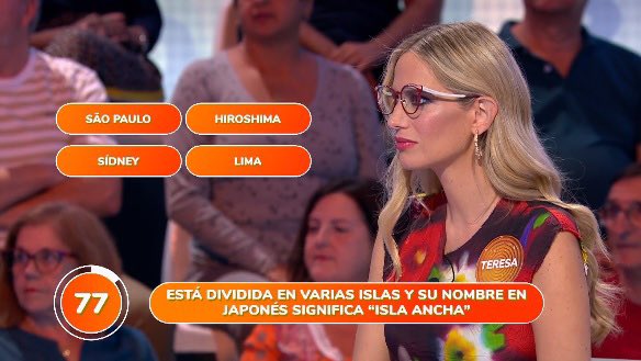 ¿Cuánto sabéis de geografía? ¿Ayudáis a <a href="/teresabaca1/">Teresa Baca</a> a dar con la respuesta correcta? #Pasapalabra891
En directo: atres.red/vavio