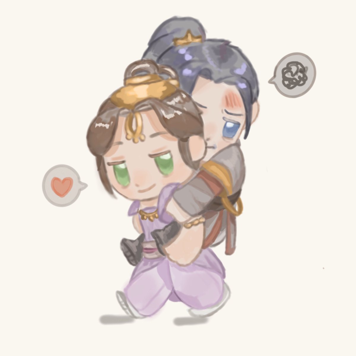 xi4olongbao's tweet image. AEUGH BBFLF PIIGYBACK #tgcf #beefleaf #TGCFS2