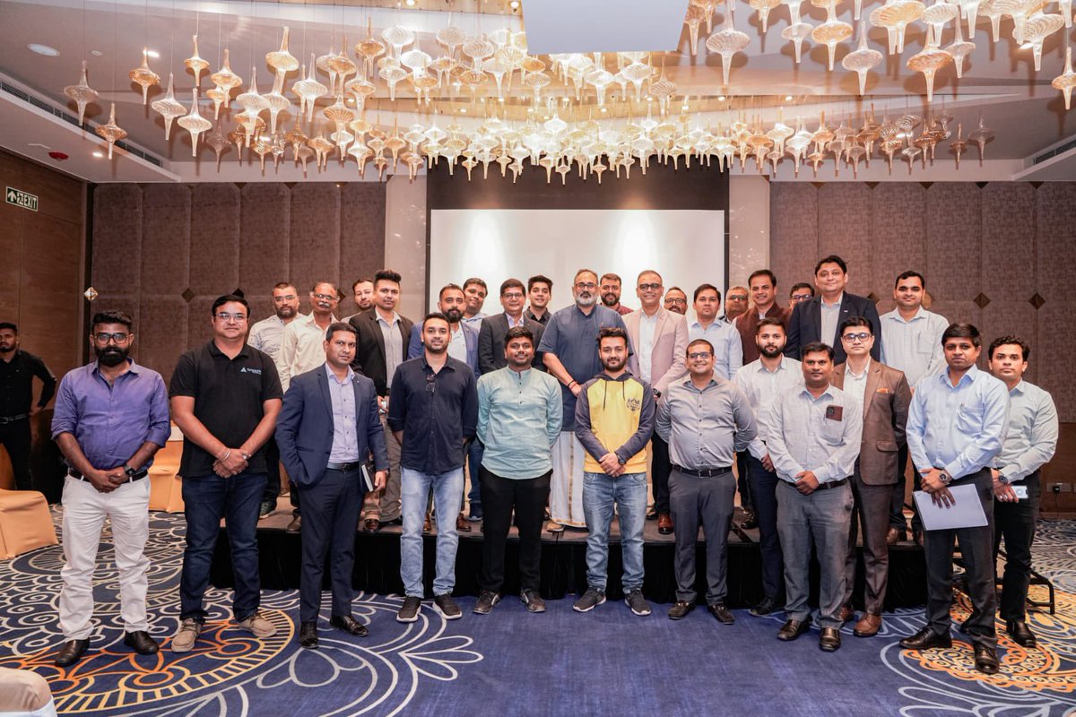 idea_mp's tweet photo. The Meet and Greet with Hon Shri Rajeev Chandrashekhar Ji, Minister of State for Entrepreneurship, Skill Development, Electronics and Technology, Govt of India , Govt of India program concluded today at Taj Lake Palace, Bhopal.

@Rajeev_GoI https://t.co/2f7GBrr2lb