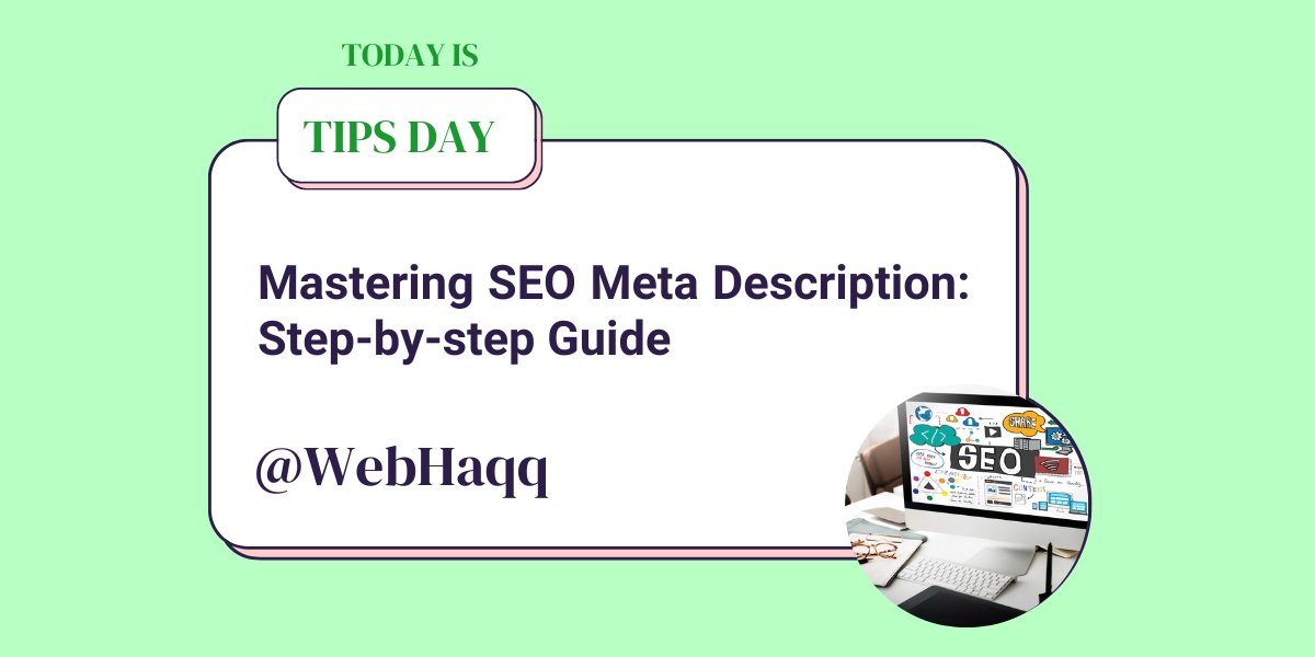 Hey SEO enthusiasts! Let's master the art of meta descriptions together and elevate our meta game to new heights! Here are some invaluable tips that will help you create perfect meta descriptions and boost your SEO efforts. Let's dive in! 💡📈 #SEOHacks #MetaDescriptions