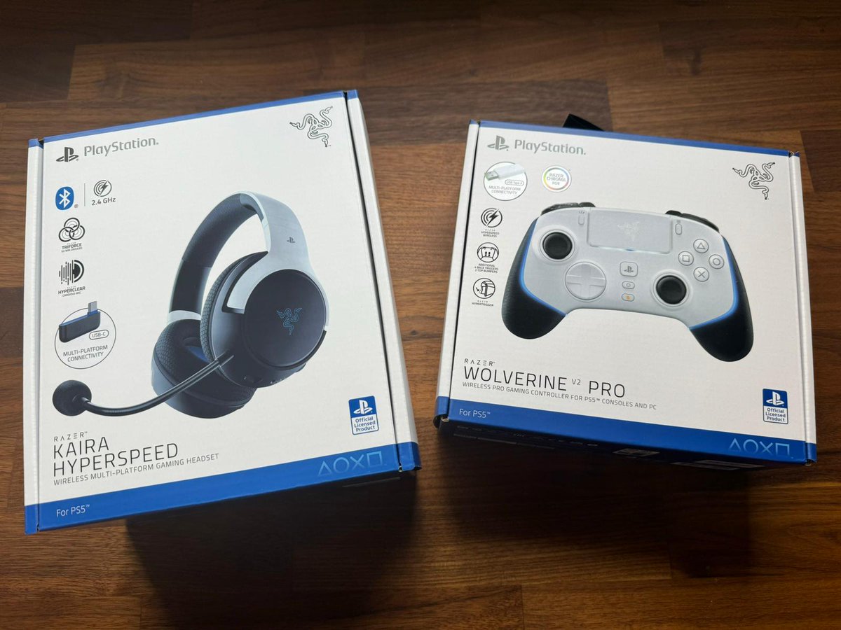 ♈️ Vegetta777 ♈️ (@vegetta777) on Twitter photo Ahora que he actualizado set up gracias a <a href="/Razer/">R Λ Z Ξ R</a>, me han dejado hacer un sorteito unos cascos Kaira HyperSpeed y el mando Wolverine V2 Pro
- Sigue a <a href="/vegetta777/">♈️ Vegetta777 ♈️</a> y <a href="/RazerES/">R Λ Z Ξ R 🇪🇸</a>
- RT a este tweet
- Sorteo solo para España hasta el 15 de noviembre
Mucha suerte! 💜 Ahora que he actualizado set up gracias a <a href="/Razer/">R Λ Z Ξ R</a>, me han dejado hacer un sorteito unos cascos Kaira HyperSpeed y el mando Wolverine V2 Pro
- Sigue a <a href="/vegetta777/">♈️ Vegetta777 ♈️</a> y <a href="/RazerES/">R Λ Z Ξ R 🇪🇸</a>
- RT a este tweet
- Sorteo solo para España hasta el 15 de noviembre
Mucha suerte! 💜