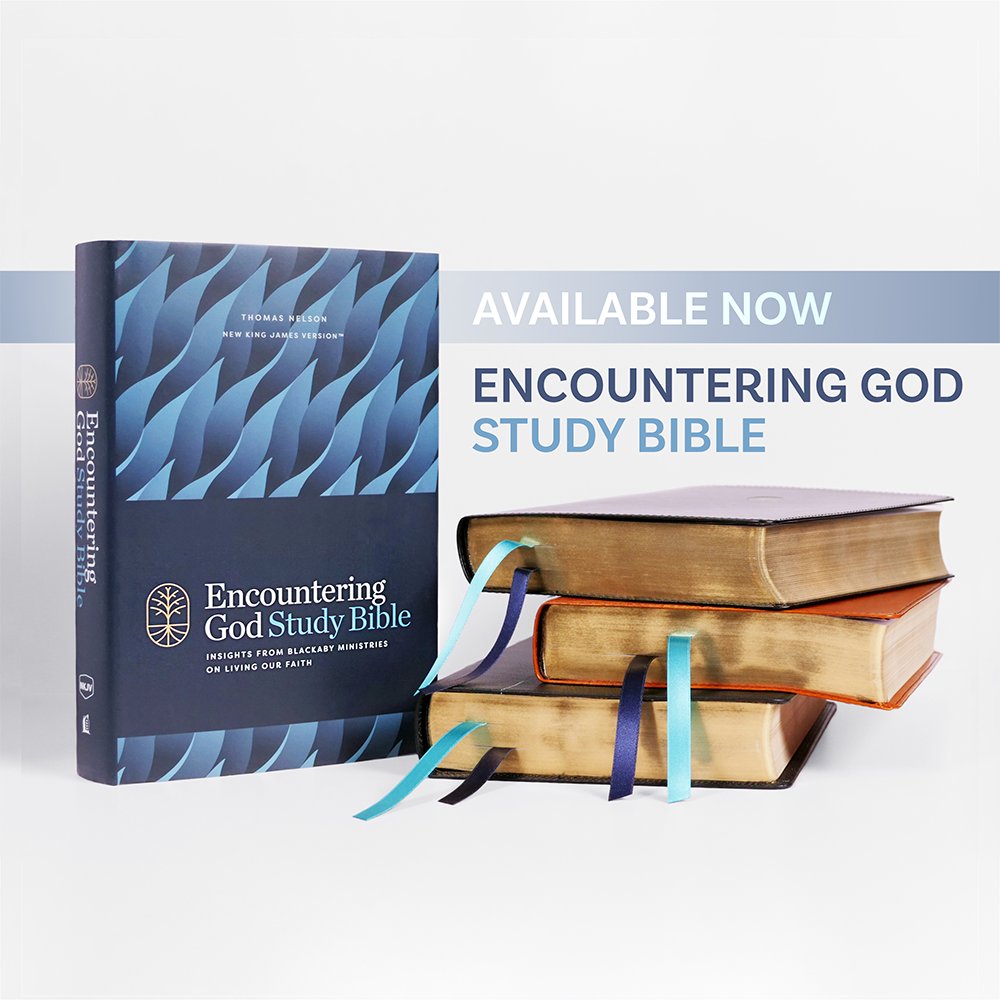 ExperiencingGod's tweet image. The new Blackaby study bible is out now! #blackabyministires #studybible