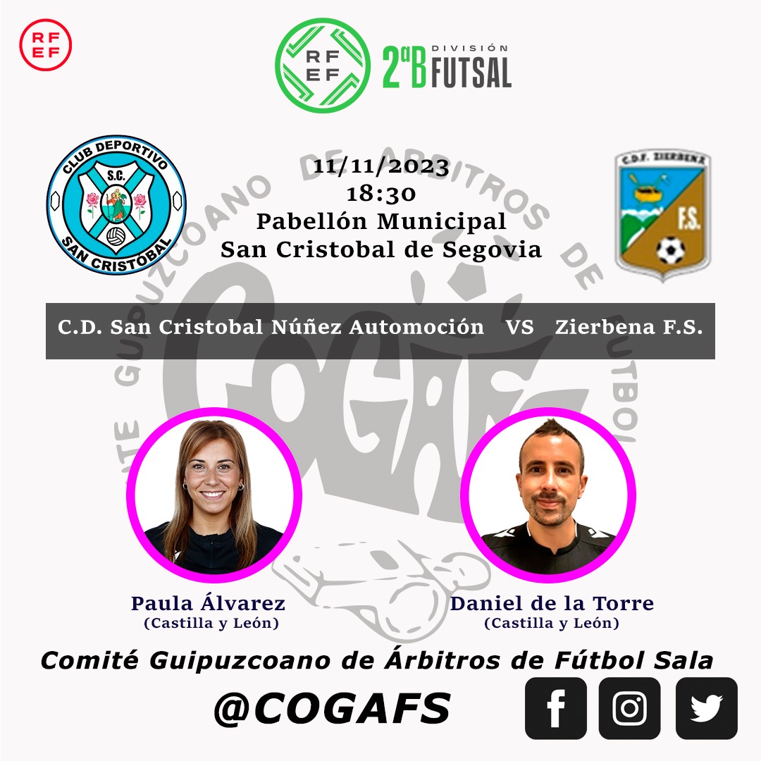 CoGAFS's tweet photo. 📄 Designaciones | 2ª División B

#futsal #aretofutbola #futsalreferee #referee #arbitro #arbitra #ctafs #rfef #quenotelocuenten #cogafs https://t.co/0T0WBWDO97