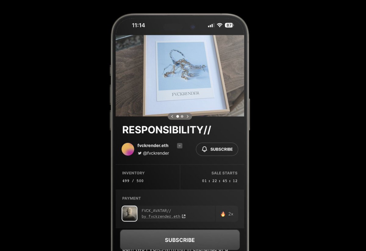 Introducing GET-PHYSICAL - Digital pop-up shops for physical goods.

Create a product page with a seamless checkout flow to GET-PHYSICALS into the hands of your token holders.

#LetsGetPhysical 📦
