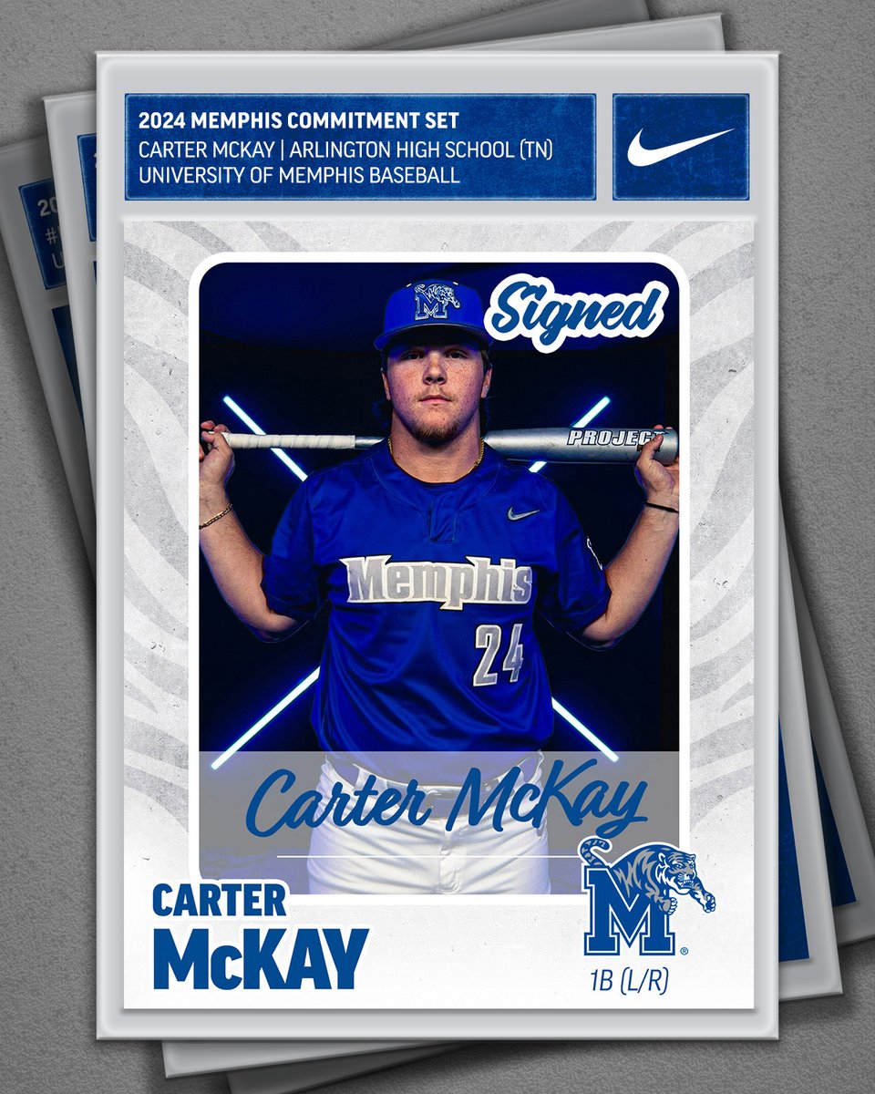 Another Tiger staying in the Ⓜ️

Welcome to the family, <a href="/CarterMckay35/">Carter Mckay</a>!

#GoTigersGo | #MemphisRising