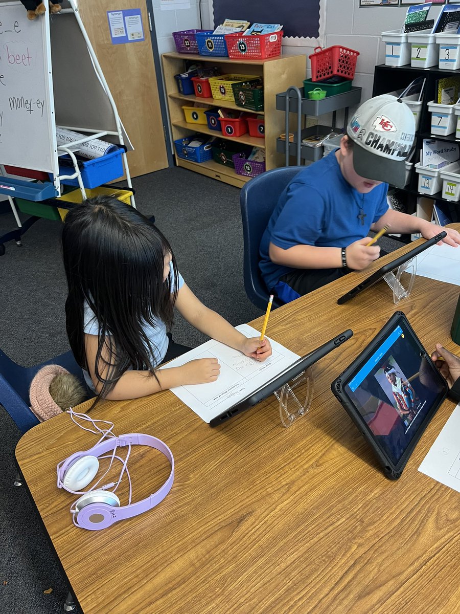 Practicing note taking while learning about the Osage Nation! #TrustyHusky