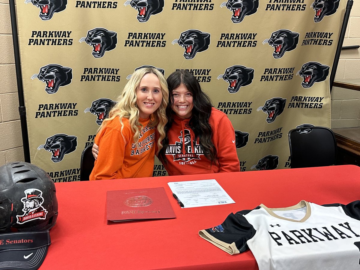 Paige Williamson signs for Anderson University to play basketball and Meg Henkle signs for Davis &amp; Elkins to play softball! Congratulations to both ladies!