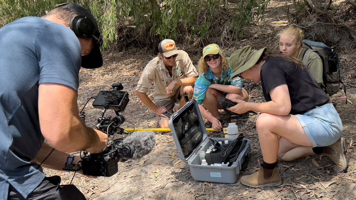 FunTravelTV's tweet photo. Behind the scenes - Up in Cooktown shooting a story for you new YouTube series #cooktown #greatbarrierreef https://t.co/GNP568EZ7A