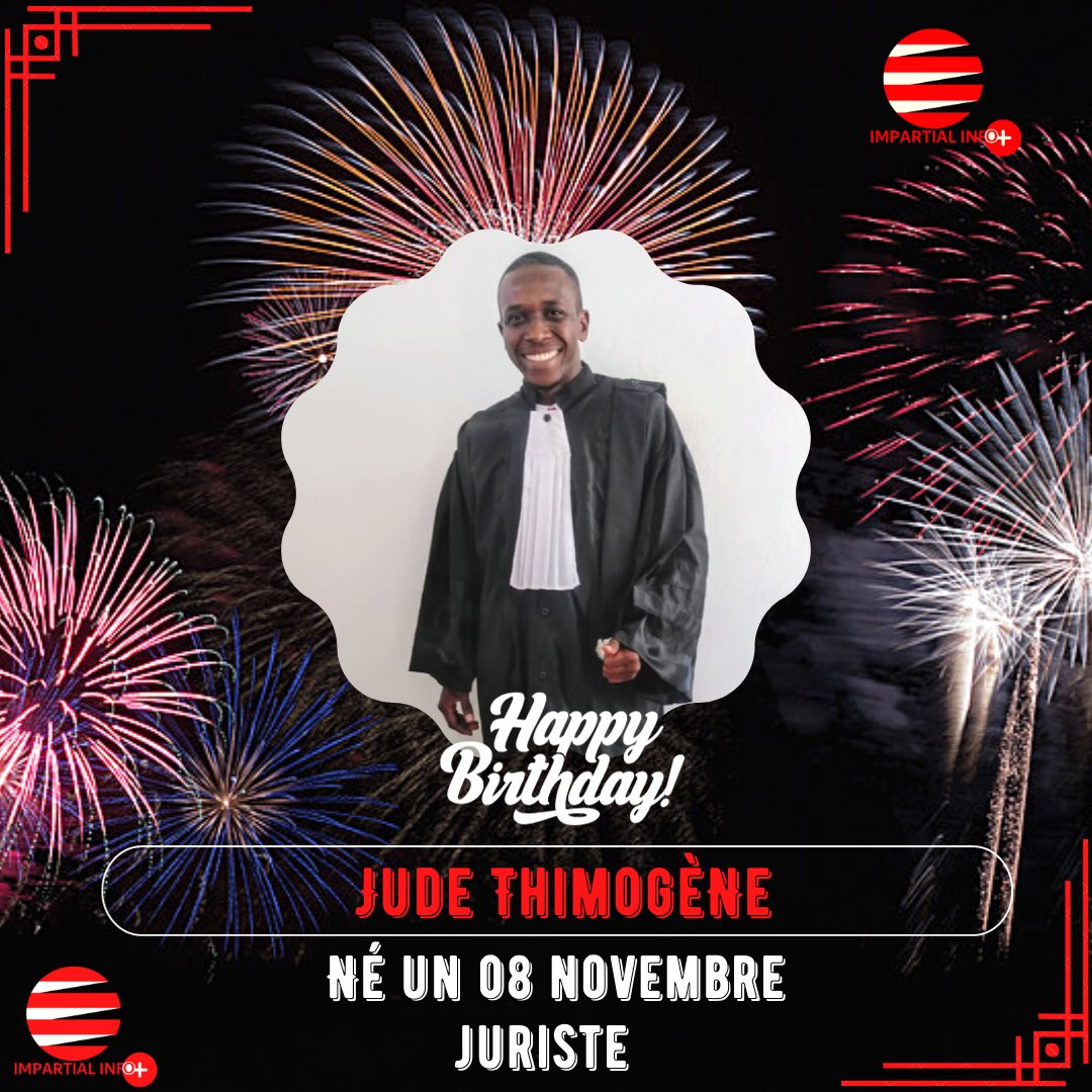 impartial_info's tweet photo. Bonne fête 🍾 🥳 Me Thimogène https://t.co/CR6PYdQorL