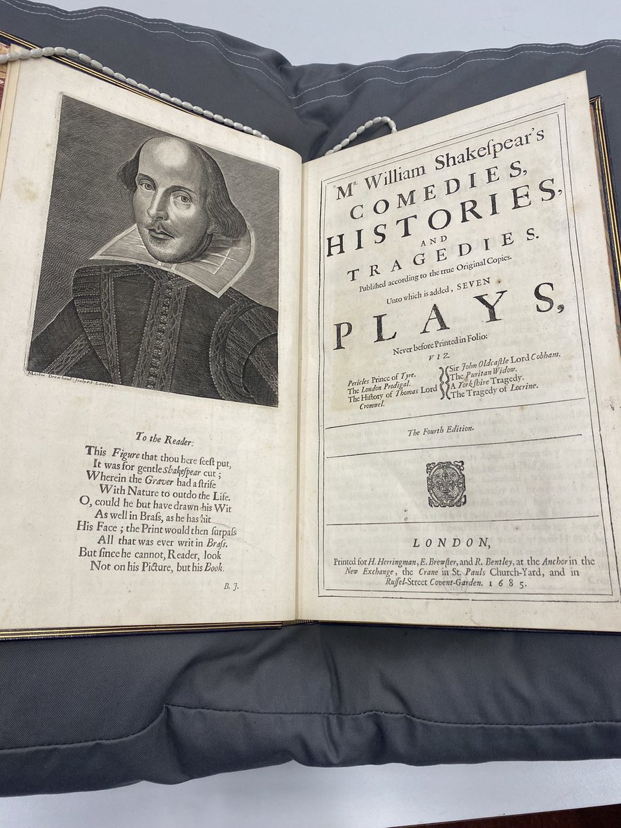 The First Folio at 400. Here are the 4 17th C versions of Shakespeare’s Comedies, Histories, &amp; Tragedies held at Senate House! For the 5th Folio, check out the article by Eric Rasmussen and Michael Stapleton. 

For the special issue with <a href="/soniamassai69/">Sonia Massai</a>: 

iasems.org/?page_id=958