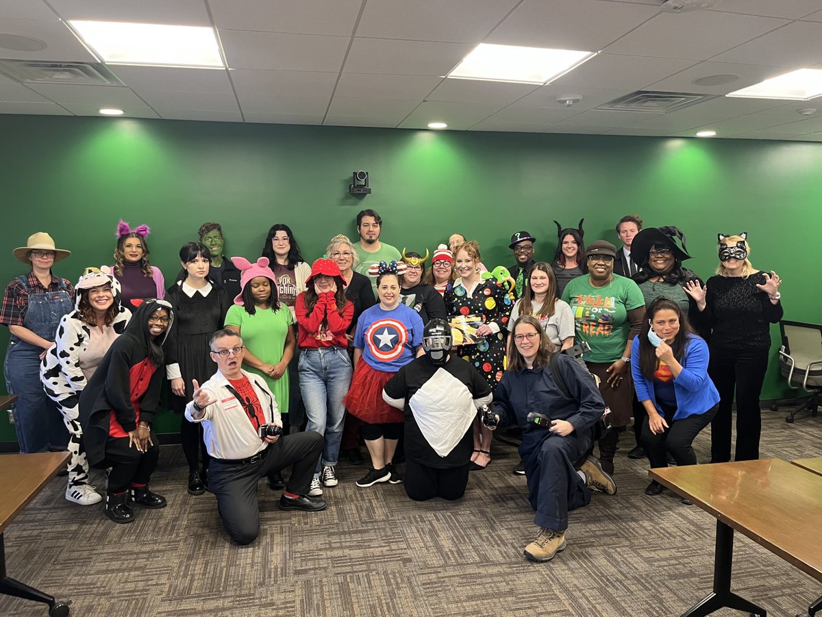 UNT College of Education Halloween shenanigans!