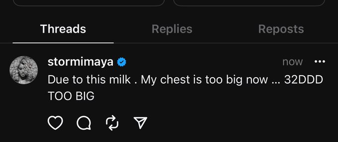 Boobs too bigggg https://t.co/6Al4p0AQkm<a href="/tag/mvsales"class="tags"><span>#mvsales</span></a>